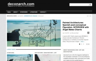 Entrevista sobre arte y arquitectura en Deconarch.com
