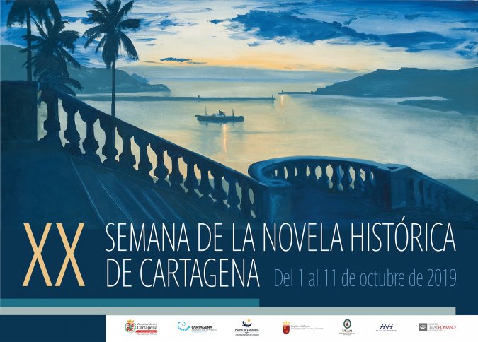Cartel XX Semana de la Novela Hist&oacute;rica de Cartagena