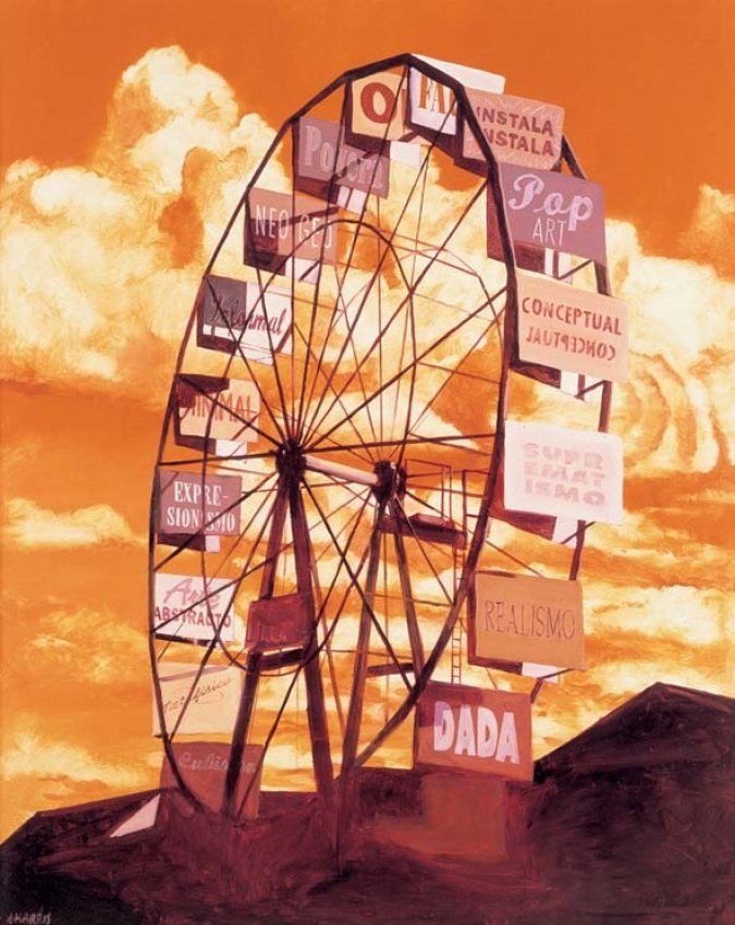 La rareza del siglo, 1994. &Oacute;leo/lienzo 162 x 130 cm.