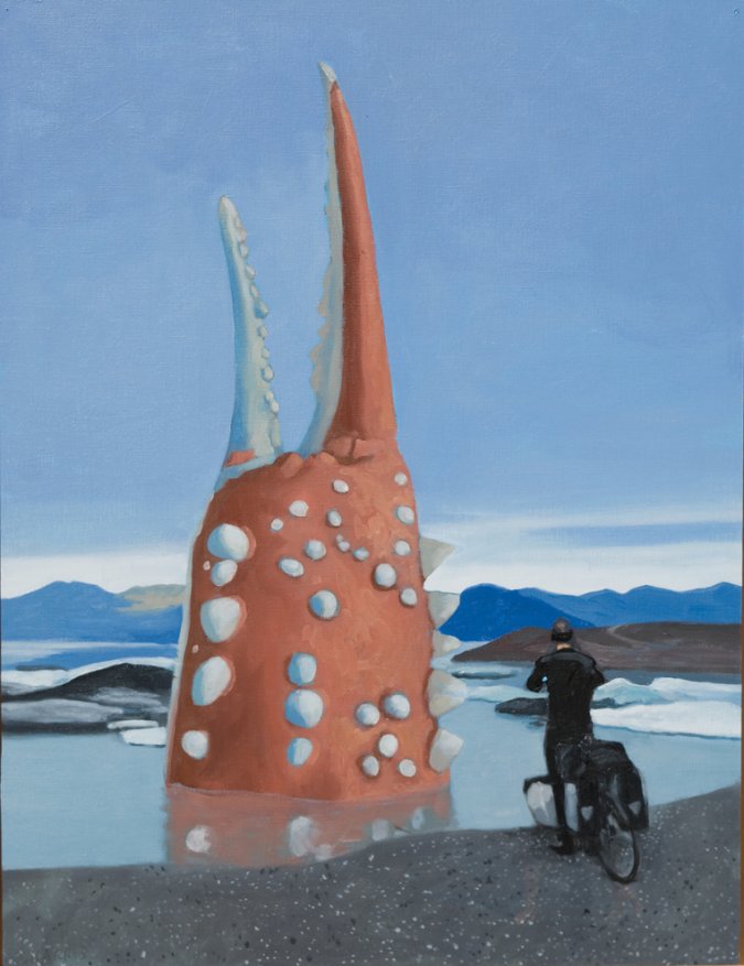 Blanco, 2017. &Oacute;leo sobre lienzo. 65 x 50 cm