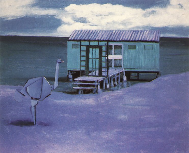 La vida, 1993. &Oacute;leo sobre lienzo. 81 x 100 cm.