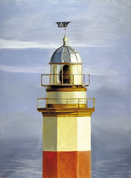 Canci&oacute;n de la vida pirata (After Torralba), 1994. &Oacute;leo sobre lienzo. 130 x 97 cm