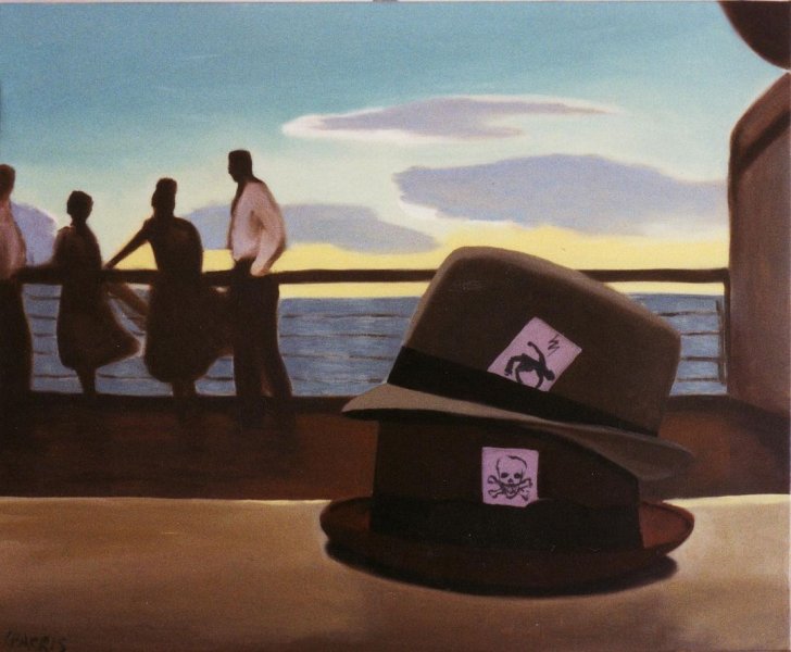 Surabaya, 2000 (Oil on canvas. 50 x61 cm.) 