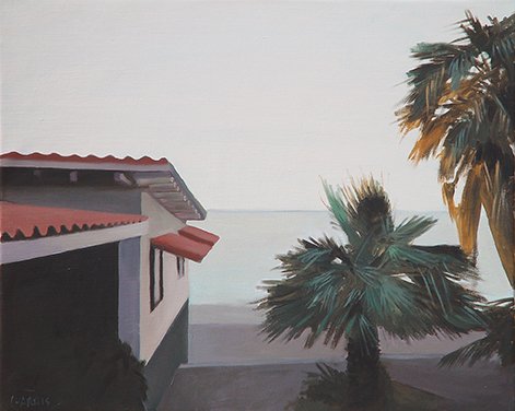 Baja, 2003. &Oacute;leo sobre lienzo. 