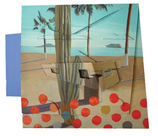 Textos por cat&aacute;logo. p 104, 2004. &Oacute;leo sobre cart&oacute;n. 81 x 95 cm