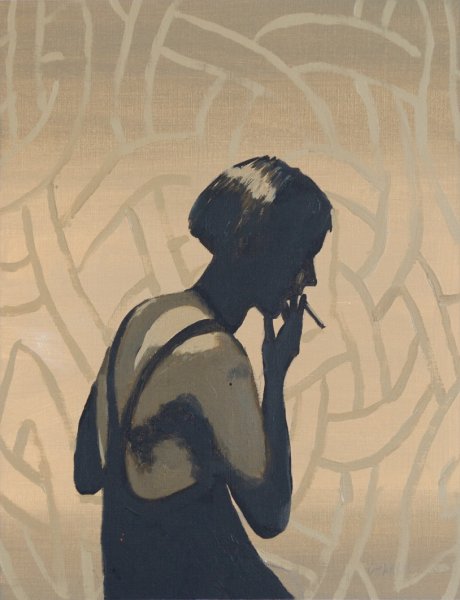 Lieder III, 2004 (Oil on paper, 30 x 23 cm.)