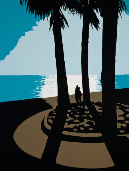 Lieder V, 2004 (&Oacute;leo sobre papel, 30 x 23 cm.)