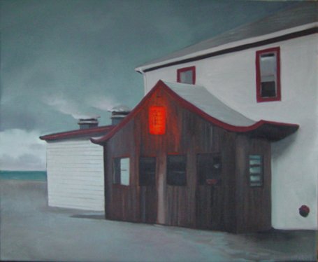 Kape Kod Kitchen, 2004. &Oacute;leo sobre lienzo. 50 x 61 cm