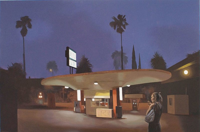 Merry Christmas, 2009. &Oacute;leo sobre lienzo. 200 x 300 cm