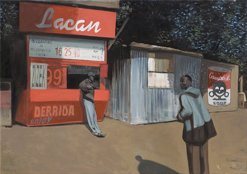 Globalismos, 2010, Acrylic and oil on canvas. 81 x 116 cm