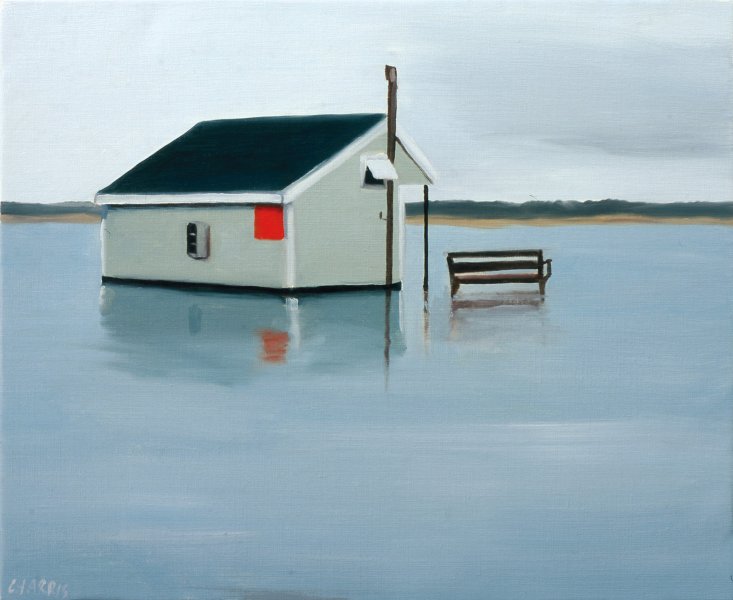 Saturday, 2000. Oil on canvas. 50 x 61 cm