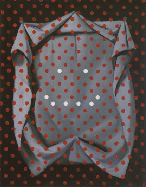 Santa Faz sonriente (haiku), 1990. &Oacute;leo sobre lienzo. 41 x 33 cm