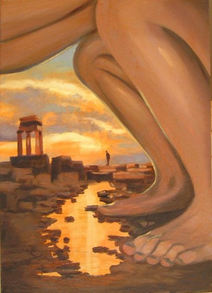 La Clemenza di Tito, 2006, &Oacute;leo sobre cart&oacute;n, 52 x 37 cm.