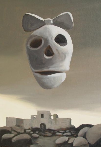 Lucia de Lammermoor, 2006, &Oacute;leo sobre cart&oacute;n, 52 x 37 cm.