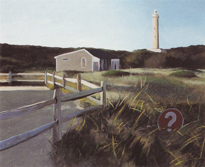 Cape Palos, 1997. öleo sobre lienzo. 60 x 73 cm