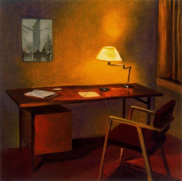 Flatiron Motel, 1994 (&Oacute;leo/lienzo 60 x 60 cm.)