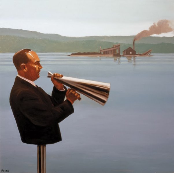 Islas, 2000. &Oacute;leo sobre lienzo, 130 x 130 cm.