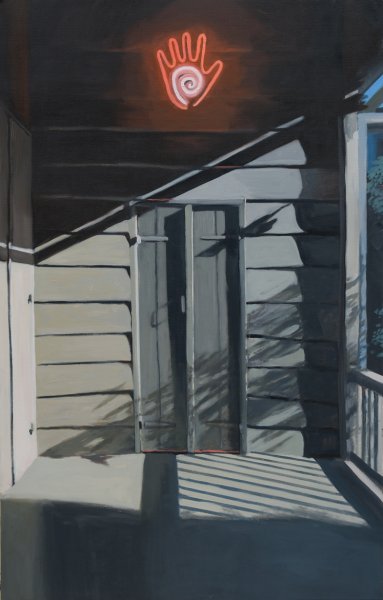 Desire, 2017. Oil on paper. 100 x 65 cm