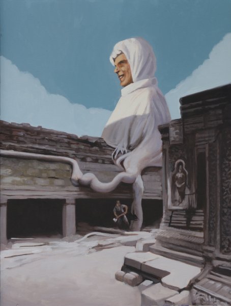 Ra&iacute;ces, 2012. &Oacute;leo sobre lienzo, 65 x 50 cm.